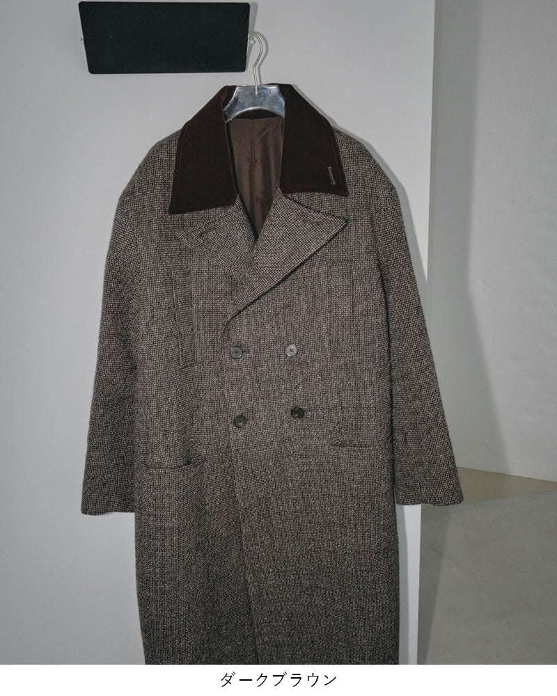 Doublecollar Tweed Coat [TODAYFUL] /12320011