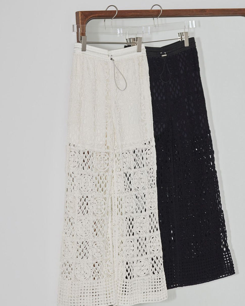 【即納】【送料無料】 Crochet Lace Pants/クロシェットレースパンツ/TODAYFUL/トゥデイフル/12310709